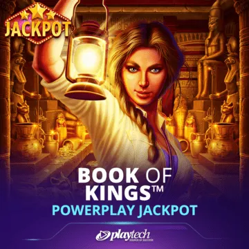 Book of Kings PowerPlay Jackpot